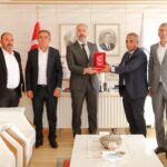 Bayburt Üniversitesi Rektörü Prof. Dr. Mutlu Türkmen’i Ziyaret