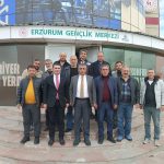 Erzurum Şubemize Bağlı Gençlik ve Spor İl ve İlçe Müdürlüklerine Ziyaret