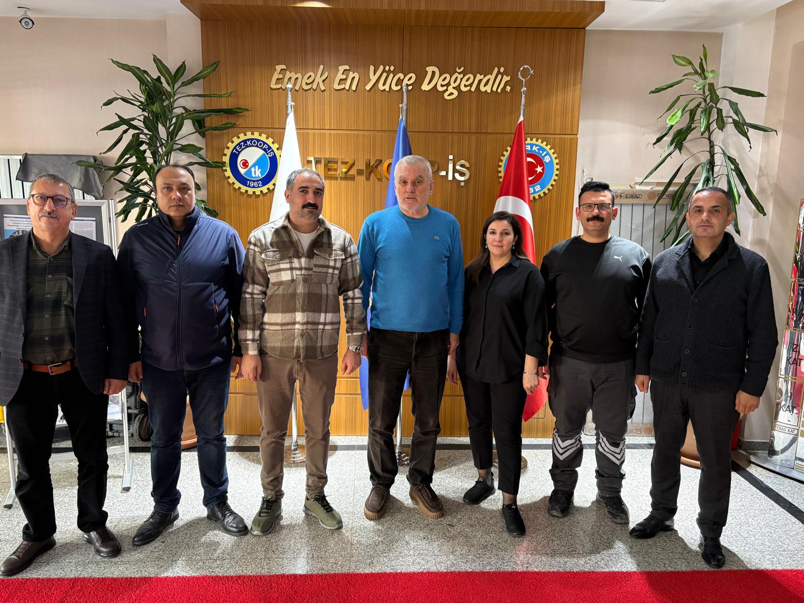 Ankara Müzik ve Güzel Sanatlar Üniversitesi İşyeri Temsilcileri İle Toplantı Yapıldı