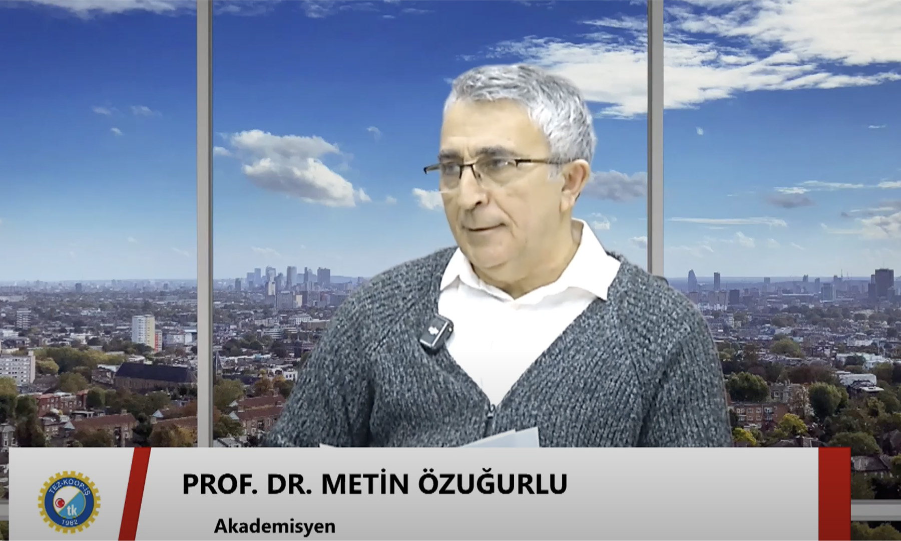 “Prof. Dr. Metin Özuğurlu ile Sınıf Tartışmaları” Programı Tez-Koop-İş TV’de!