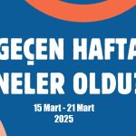 Geçen Hafta Neler Oldu Programımız Yayımlandı: “15 Mart – 21 Mart”