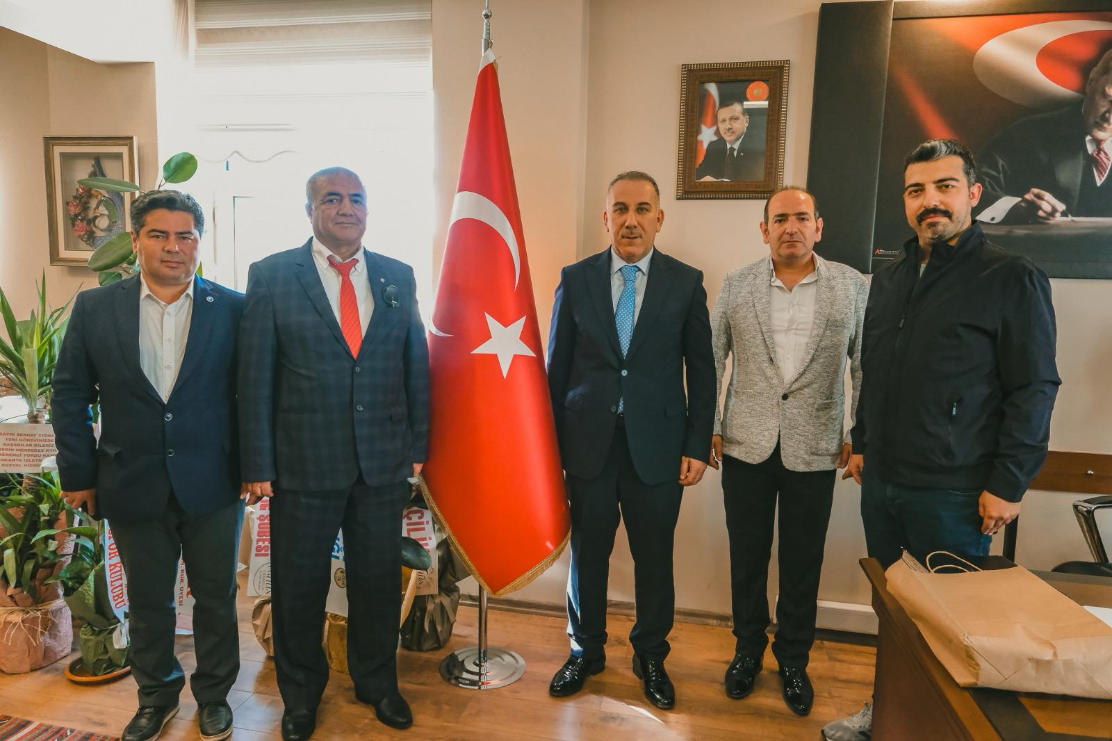 Aydın Gençlik ve Spor İl Müdürü Serhat Yığmatepe’ye Ziyaret