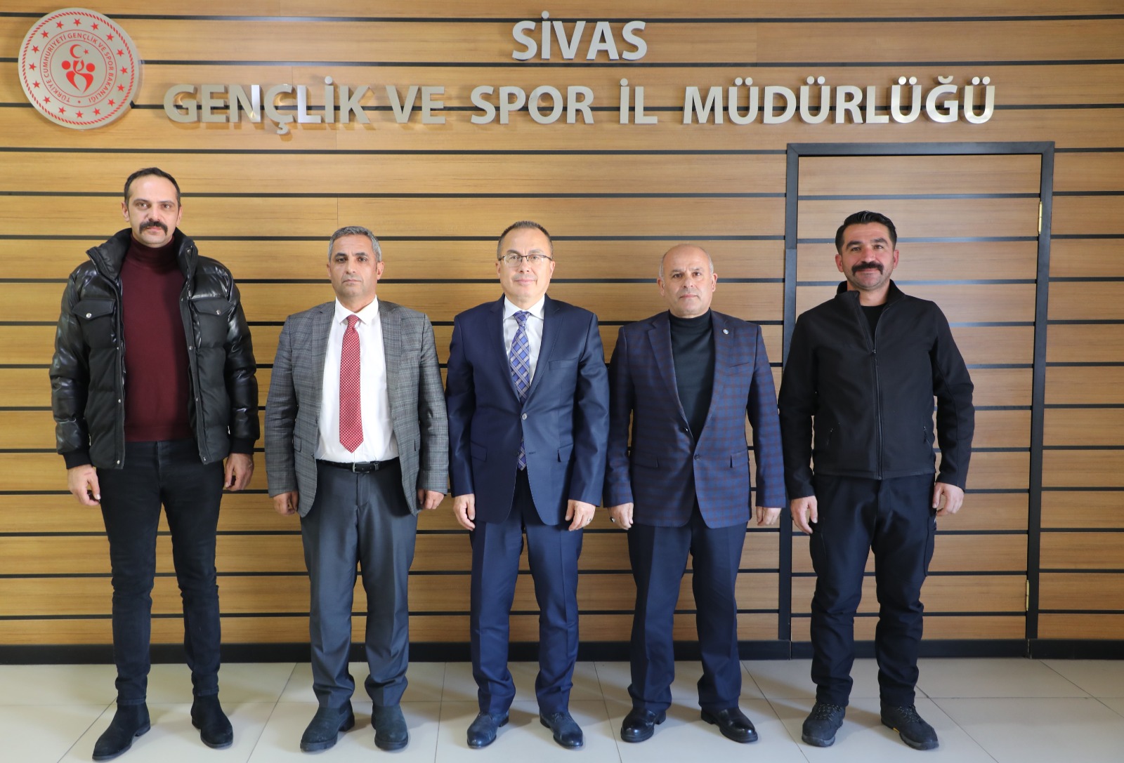 Sivas Gençlik ve Spor İl Müdürü Şahin Ertem’e Ziyaret