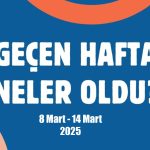 Geçen Hafta Neler Oldu Programımız Yayımlandı: “8 Mart – 14 Mart”