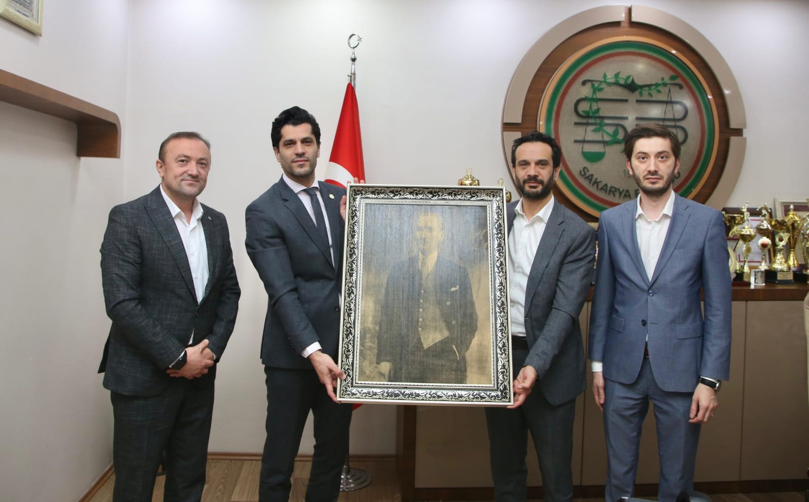 Sakarya Barosu Başkanı Musa Adıyaman’ı Ziyaret