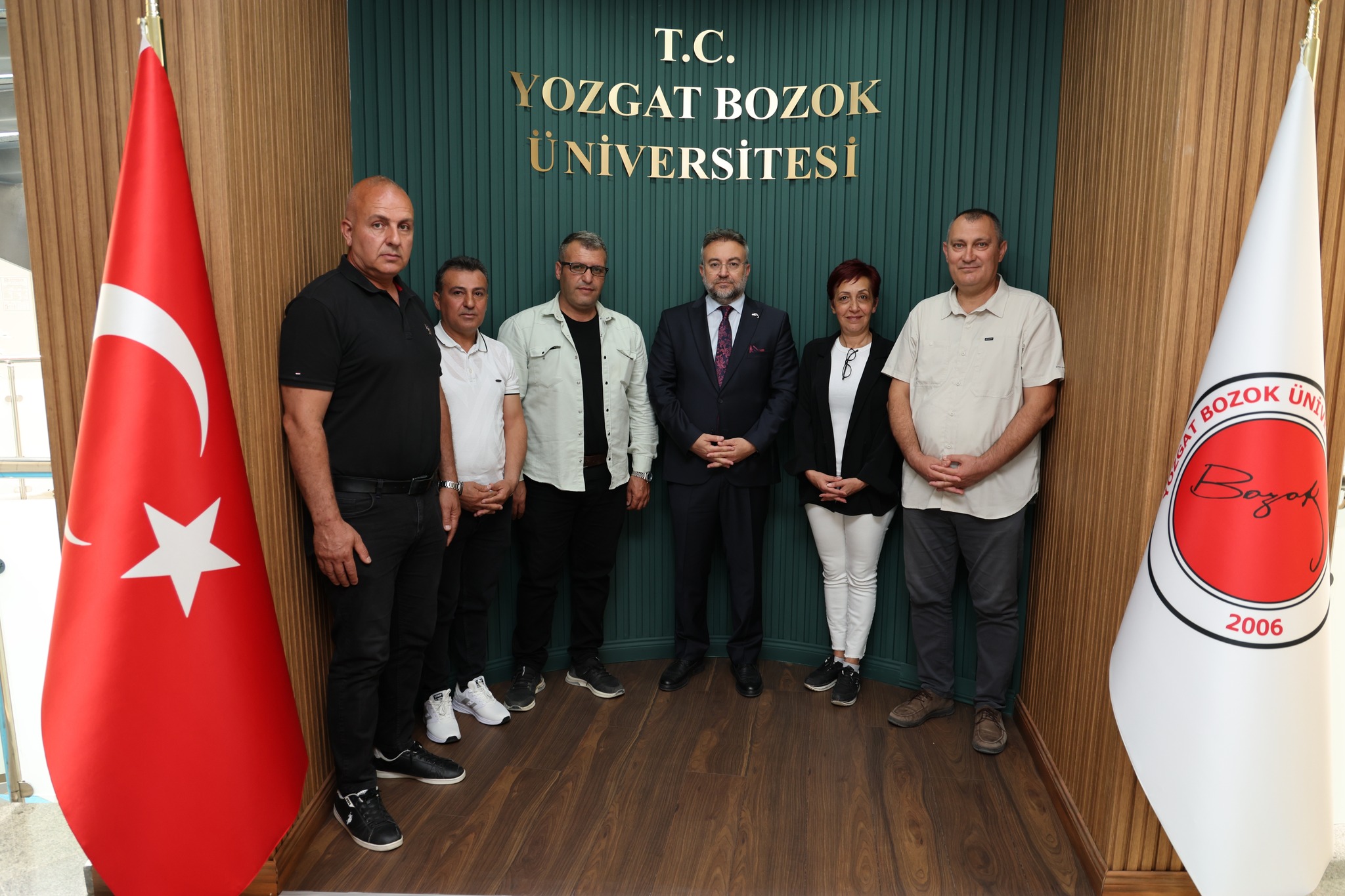 Yozgat Bozok Üniversitesi Rektörü Prof. Dr. Evren Yaşar’ı Ziyaret