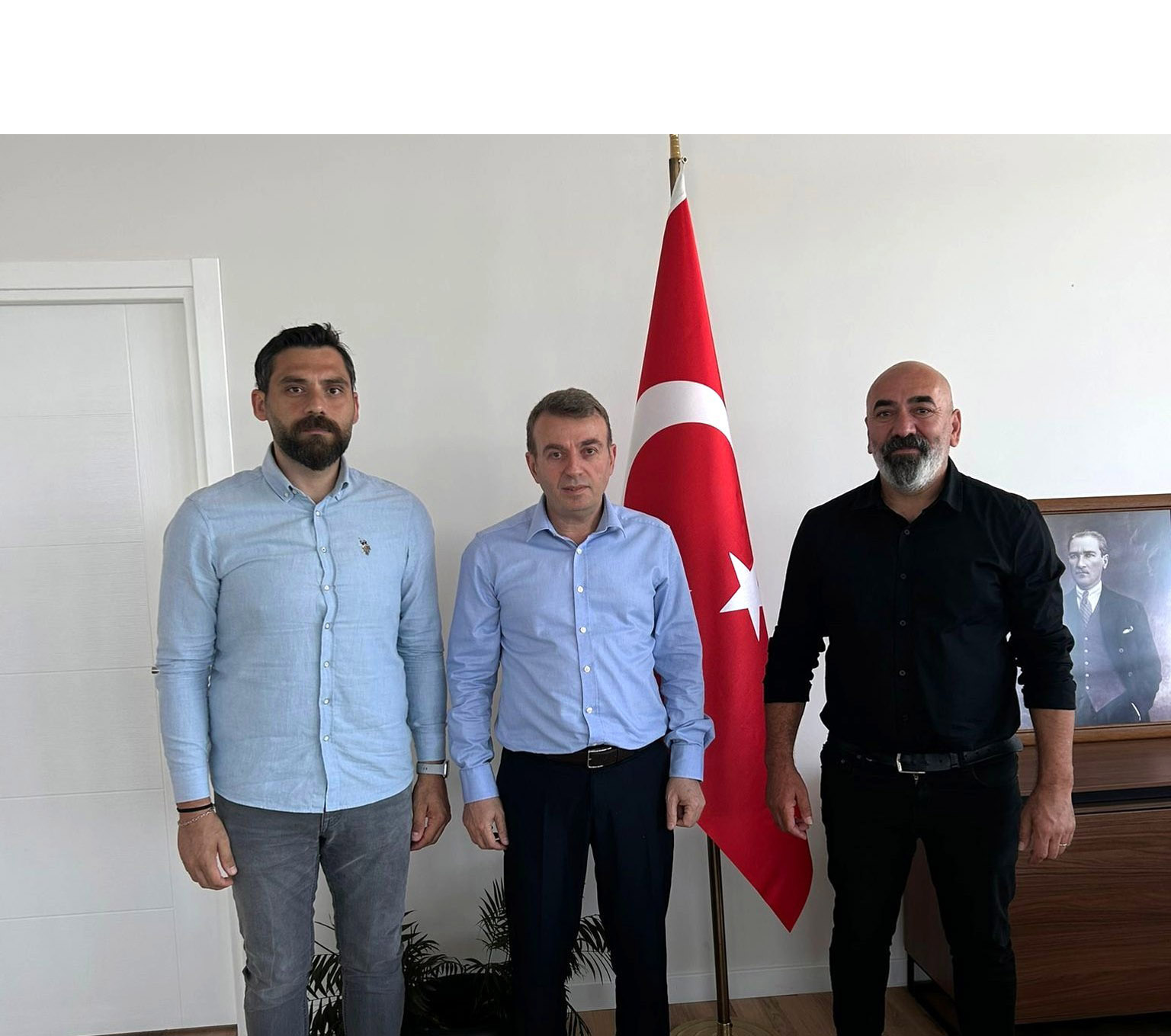 Devlet Malzeme Ofisi Yerleşke Müdürü Aydın Akyürek’e Ziyaret