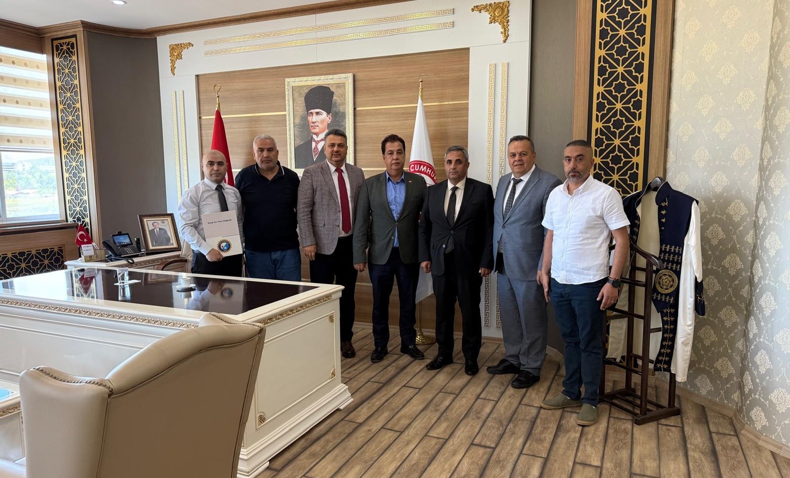 Sivas Cumhuriyet Üniversitesi Rektörü Prof. Dr. Ahmet Şengönül’e Ziyaret