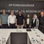 Gençlik ve Spor Bakanlığı Afyonkarahisar İl Müdürü Nedim Aslan’a Ziyaret