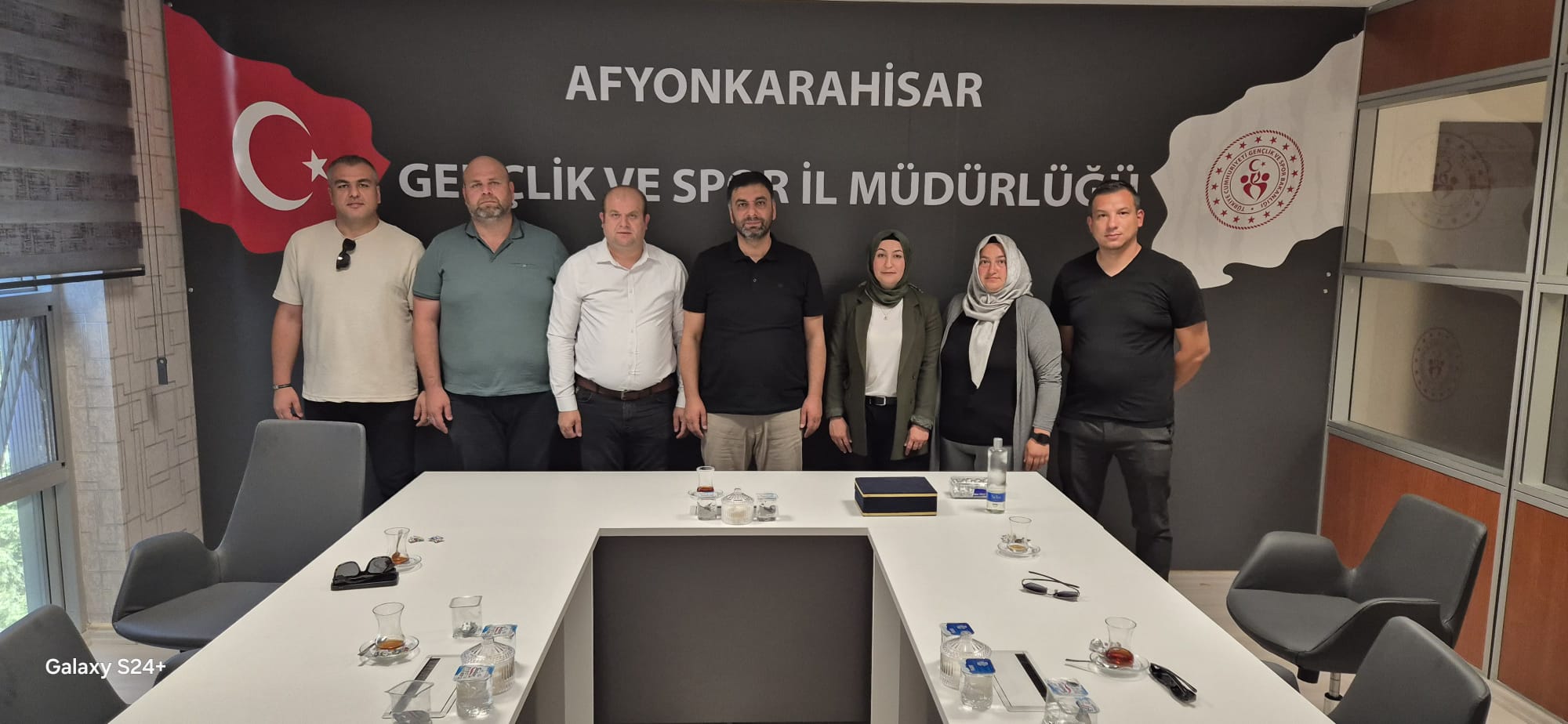 Gençlik ve Spor Bakanlığı Afyonkarahisar İl Müdürü Nedim Aslan’a Ziyaret