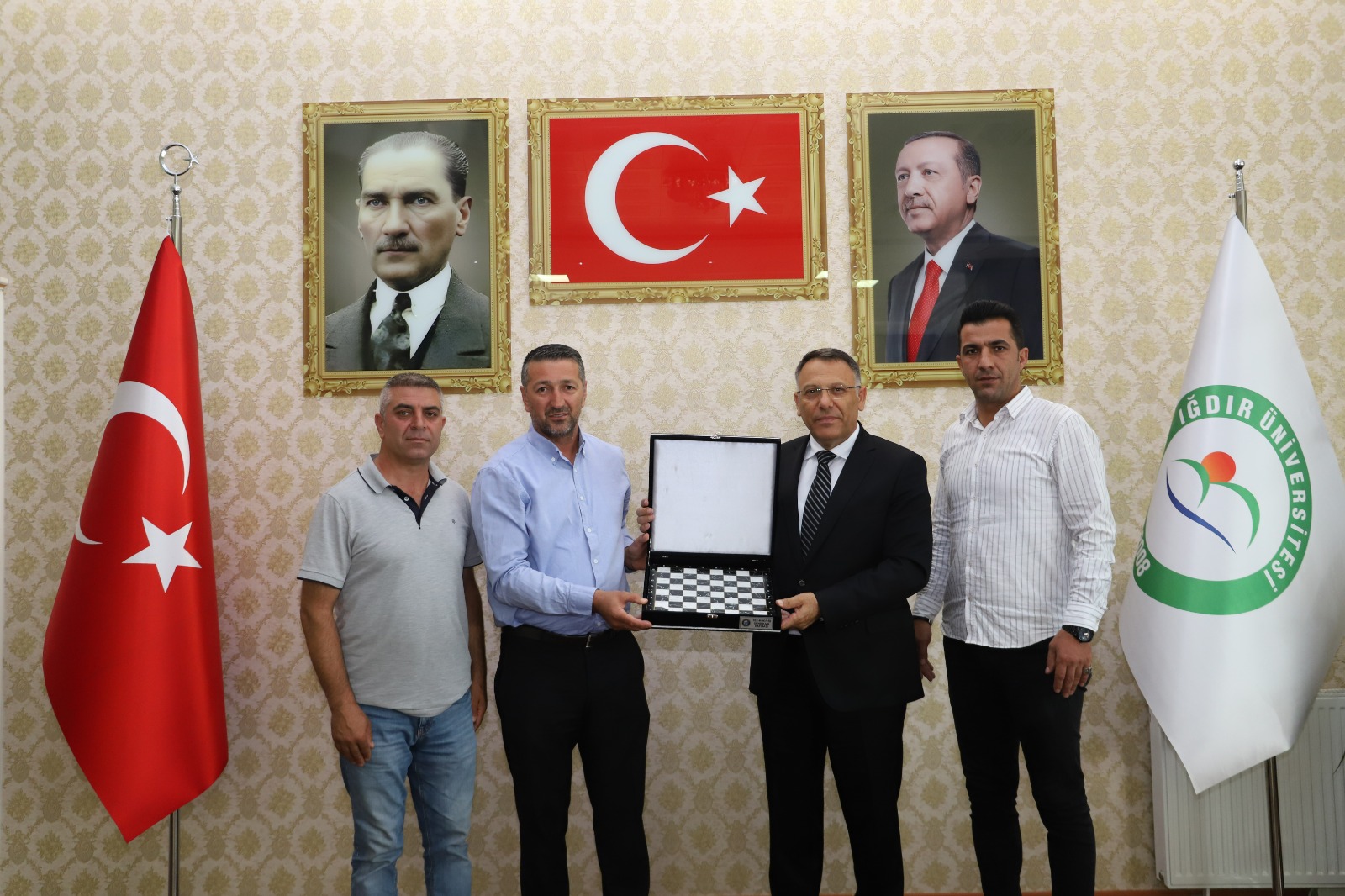 Iğdır Üniversitesi Rektörü Prof. Dr. Erdem Gürel’e Ziyaret