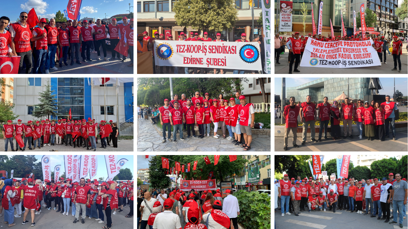 Kamu Çerçeve Protokolünde Mücadele Büyüyor: “Teklifiniz Sizin Olsun; Meydanlar Bizimdir!”