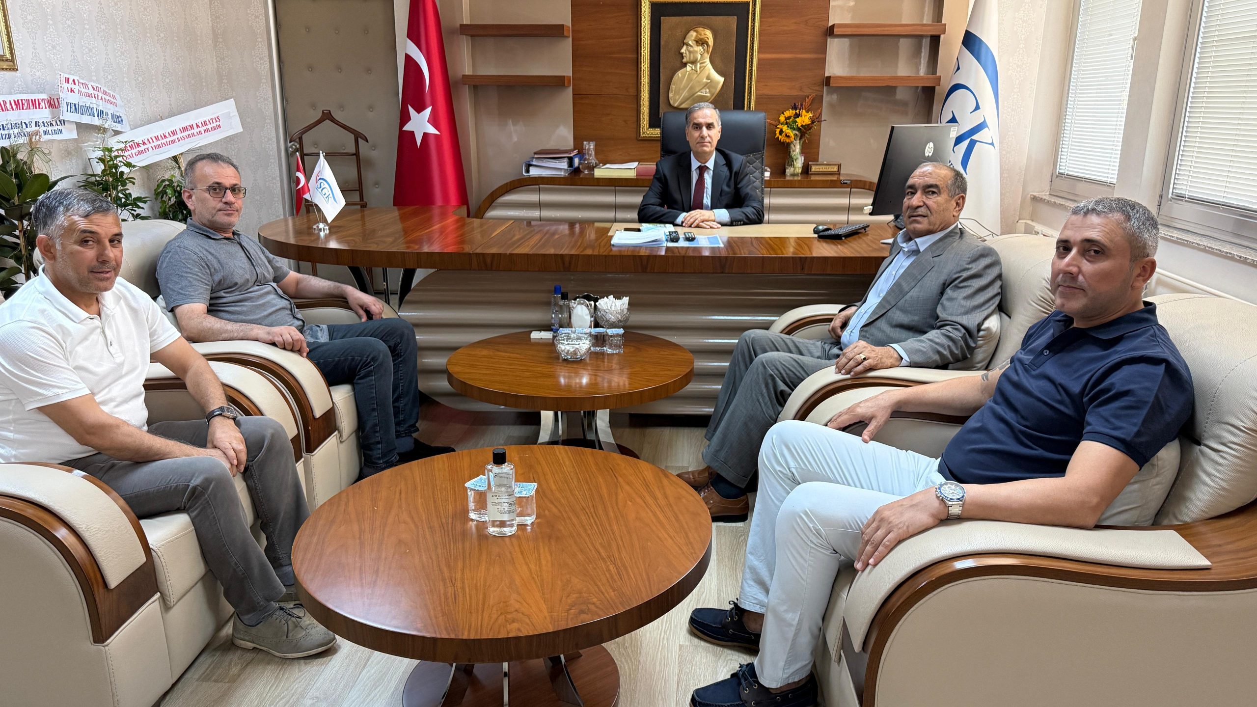 Sosyal Güvenlik Kurumu Diyarbakır İl Müdürü Garip Karatay’ı Ziyaret