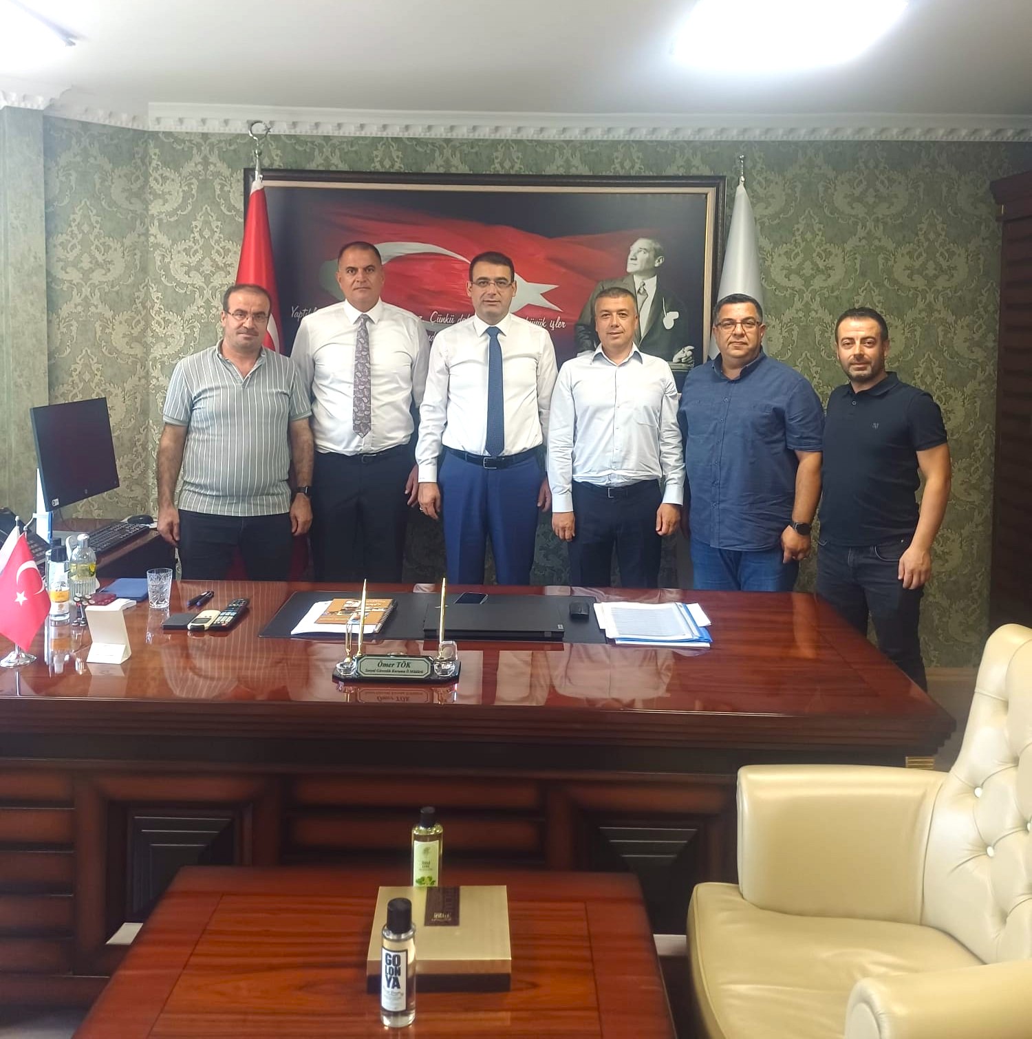 Ankara Sosyal Güvenlik İl Müdürü Ömer Töke’yi ziyaret