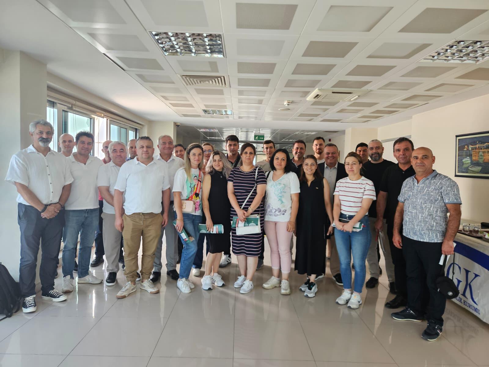 Muğla Şubemize Bağlı Denizli İşyerlerinde Çalışan Temsilcilerimize Eğitim Semineri Tamamlandı