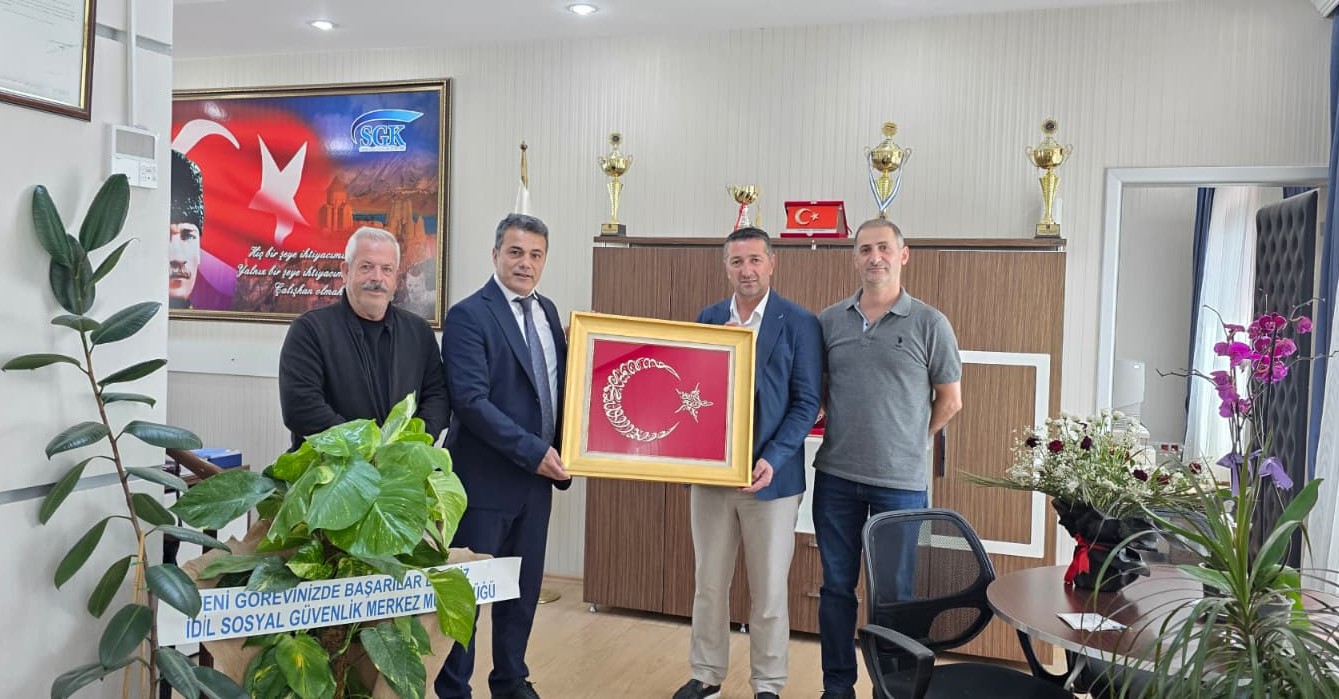 Van Sosyal Güvenlik İl Müdürü Yahya Beroje’yi Ziyaret
