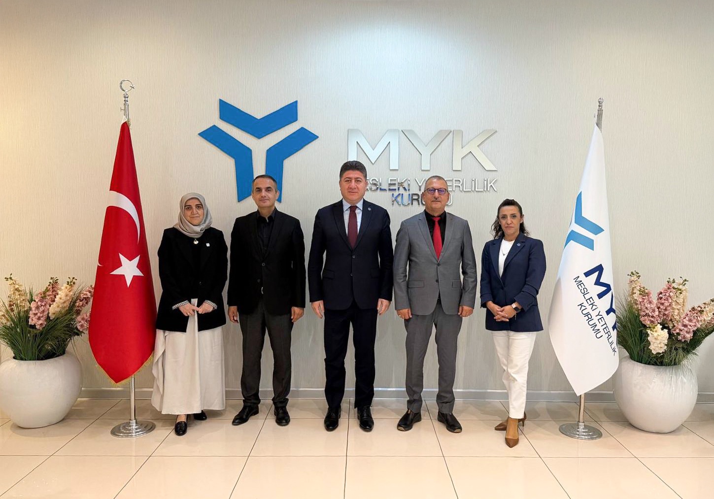 Mesleki Yeterlilik Kurumu Başkanı Aşkın Tören’e Ziyaret