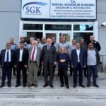 Genel Başkanımız, Erzurum Sosyal Güvenlik İl Müdürlüğünde Çalışan Üyelerimizi Ziyaret Etti