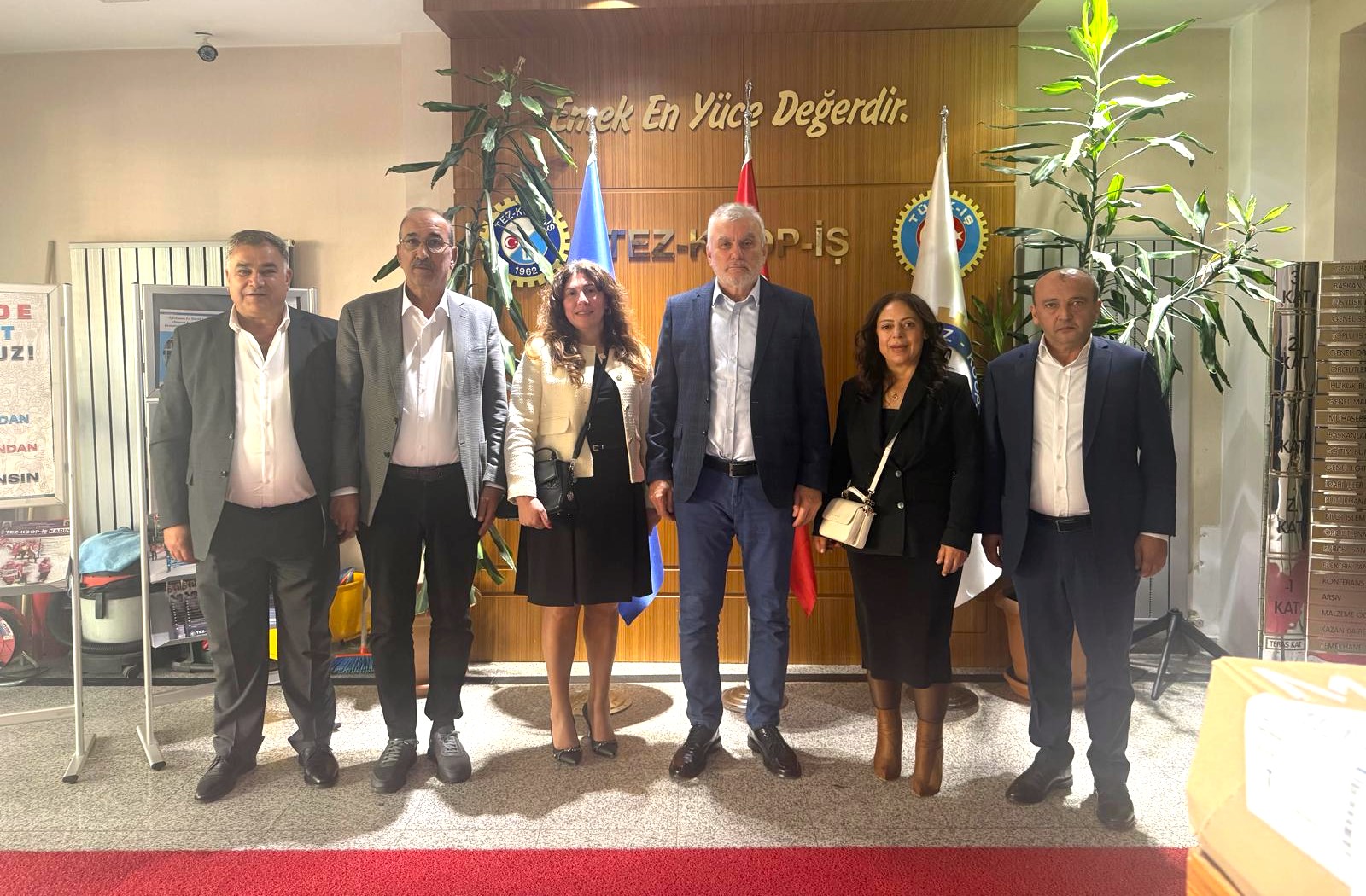 Yeni Seçilen İstanbul 5 No.lu Şube Yönetimi Genel Merkezimizi Ziyaret Etti