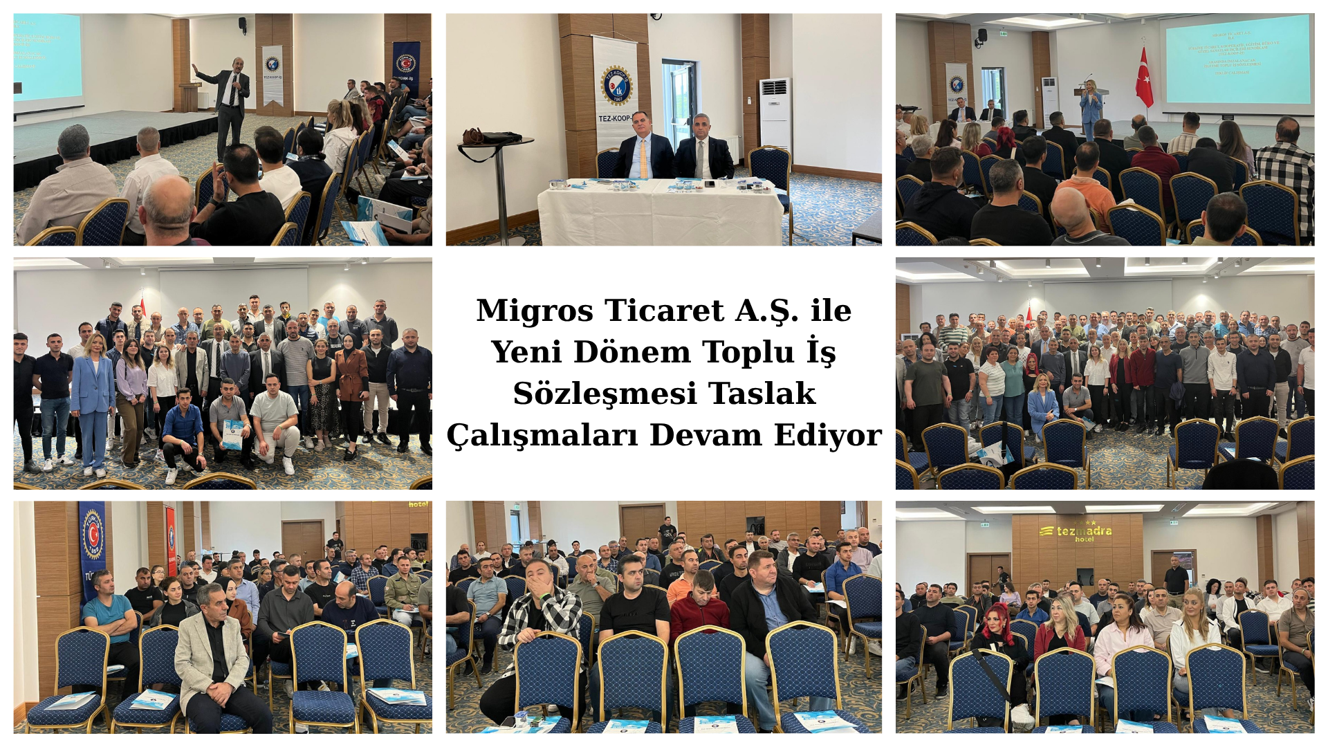 Migros Ticaret A.Ş. ile Yeni Dönem Toplu İş Sözleşmesi Taslak Çalışmaları Devam Ediyor