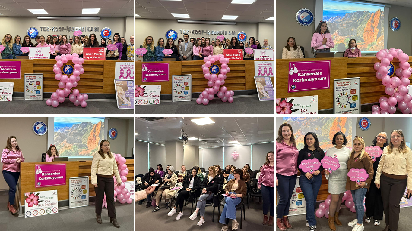 Meme Kanseri Farkındalık Ayı Bilgilendirme Semineri Gerçekleştirildi