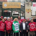 Türk-İş 1. Bölge Başkanı Halil Faki Erdal’dan Grevimize Ziyaret