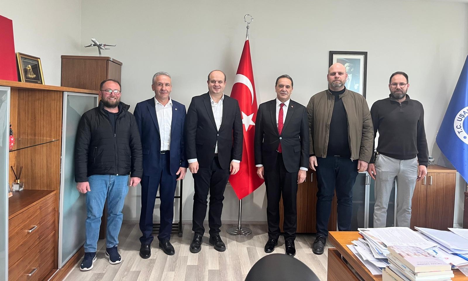 Uşak Üniversitesi Genel Sekreteri Bülent Şahin’i Ziyaret