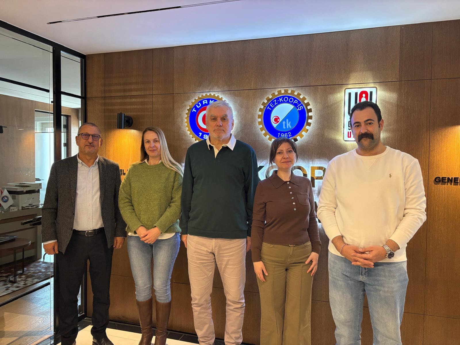 Türk Eczacılar Birliğinde Çalışan Üyelerimizden Genel Merkezimizi Ziyaret