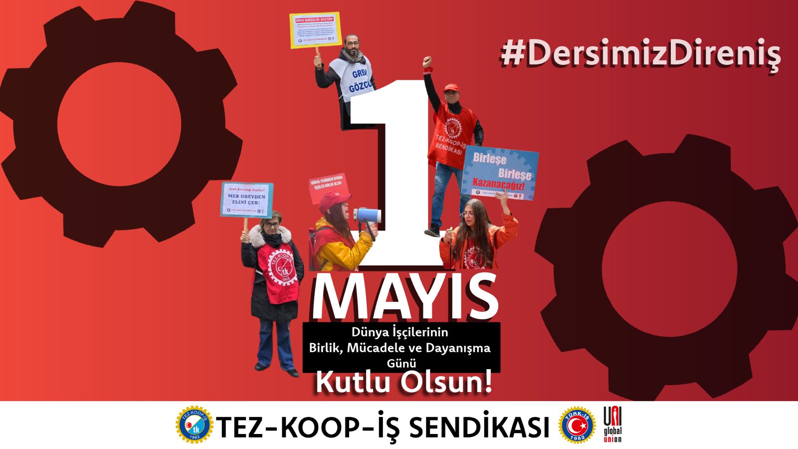 Bahar Geldi!  Hayatı İlmek İlmek Örenlerin Baharı!  1 Mayıs’ta Türkiye’nin Dört Bir Yanında Meydanlardayız!