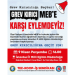 SENDİKAL DAYANIŞMA VE HAK MÜCADELESİNE ÇAĞRI: ÖZEL İTALYAN LİSESİ’NDE HUKUKSUZLUĞA VE GREV KIRICILIĞINA DUR DİYORUZ!