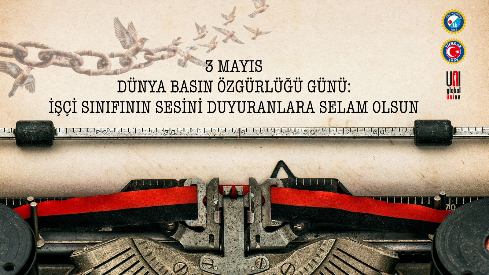 3 Mayıs Dünya Basın Özgürlüğü Günü: İşçi Sınıfının ve Emekçi Halkın Sesini Duyuranlara Selam Olsun!