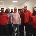 Migros Menemen Deposunda Çalışan Üyelerimizi Ziyaret
