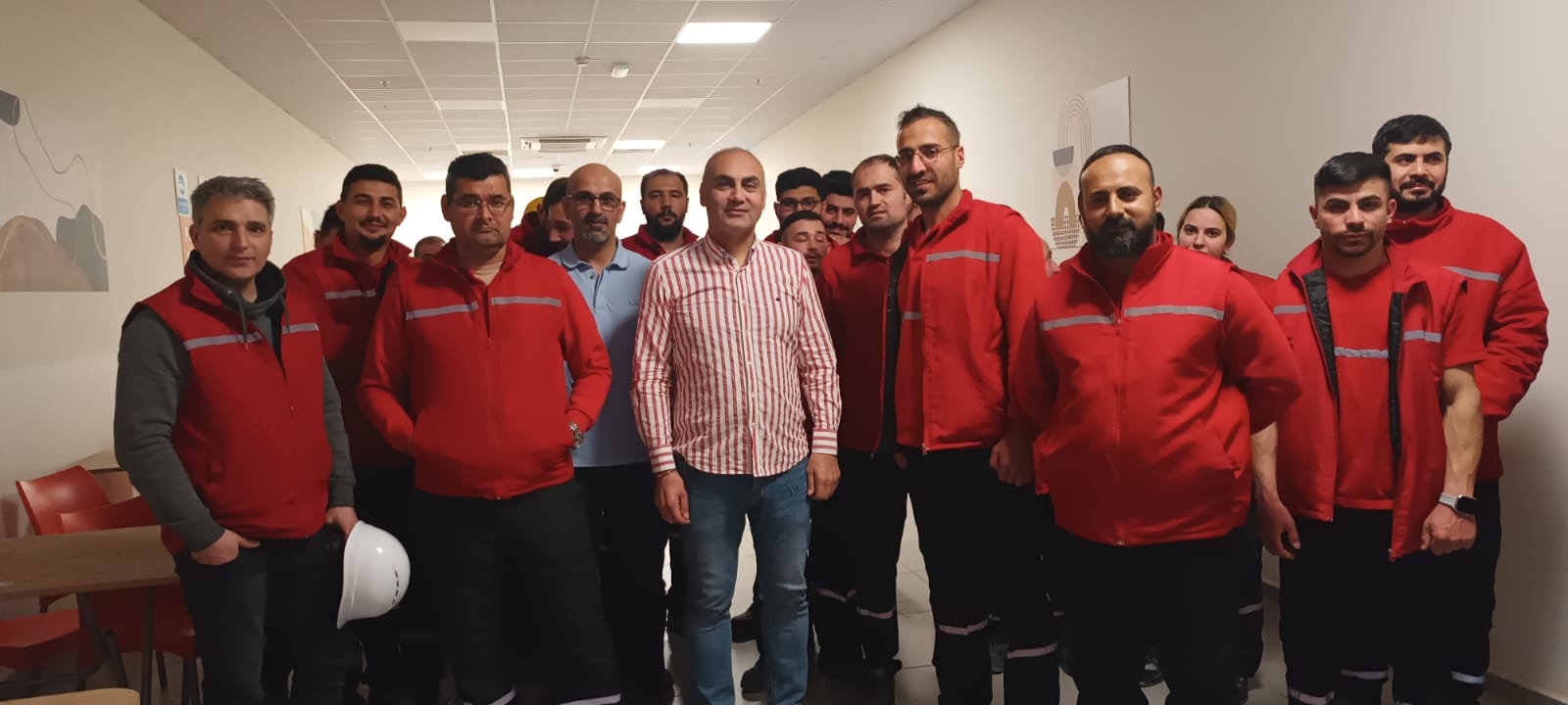 Migros Menemen Deposunda Çalışan Üyelerimizi Ziyaret