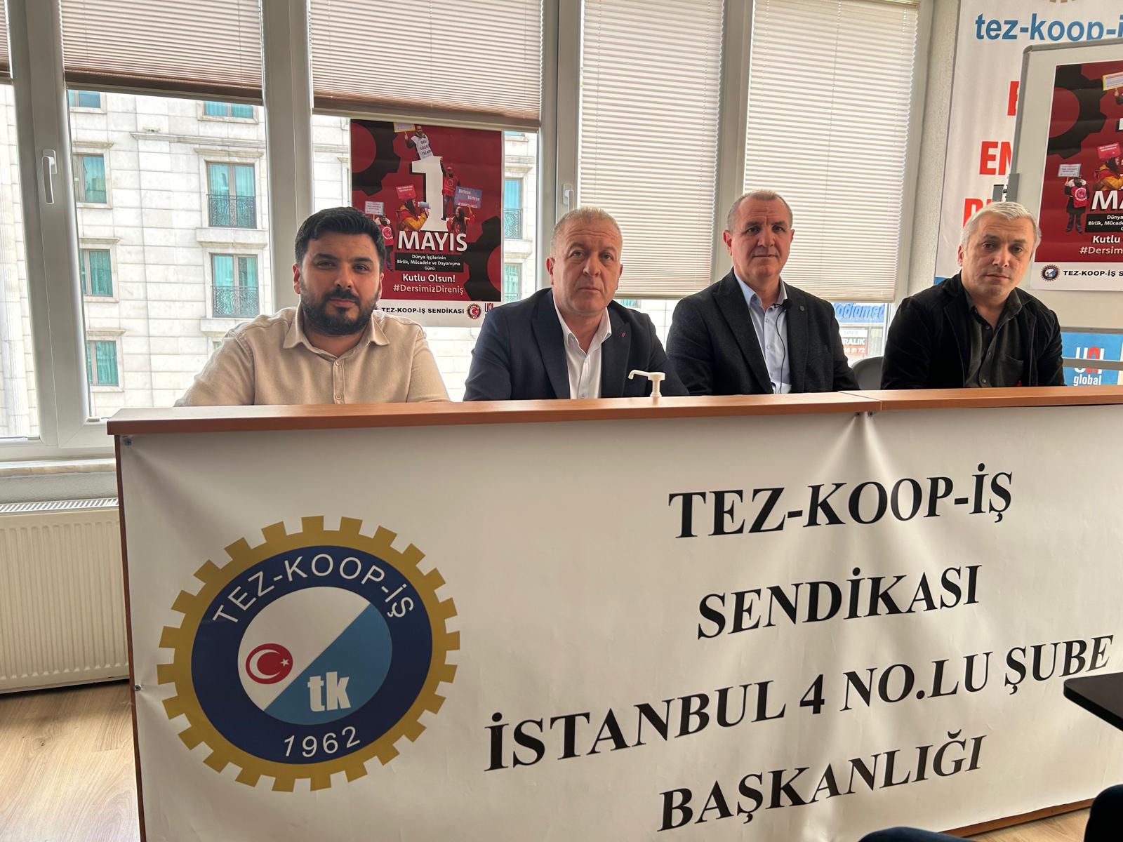 İstanbul 4 No.lu Şube Migros İşyeri Temsilci Bilgilendirme Toplantısı
