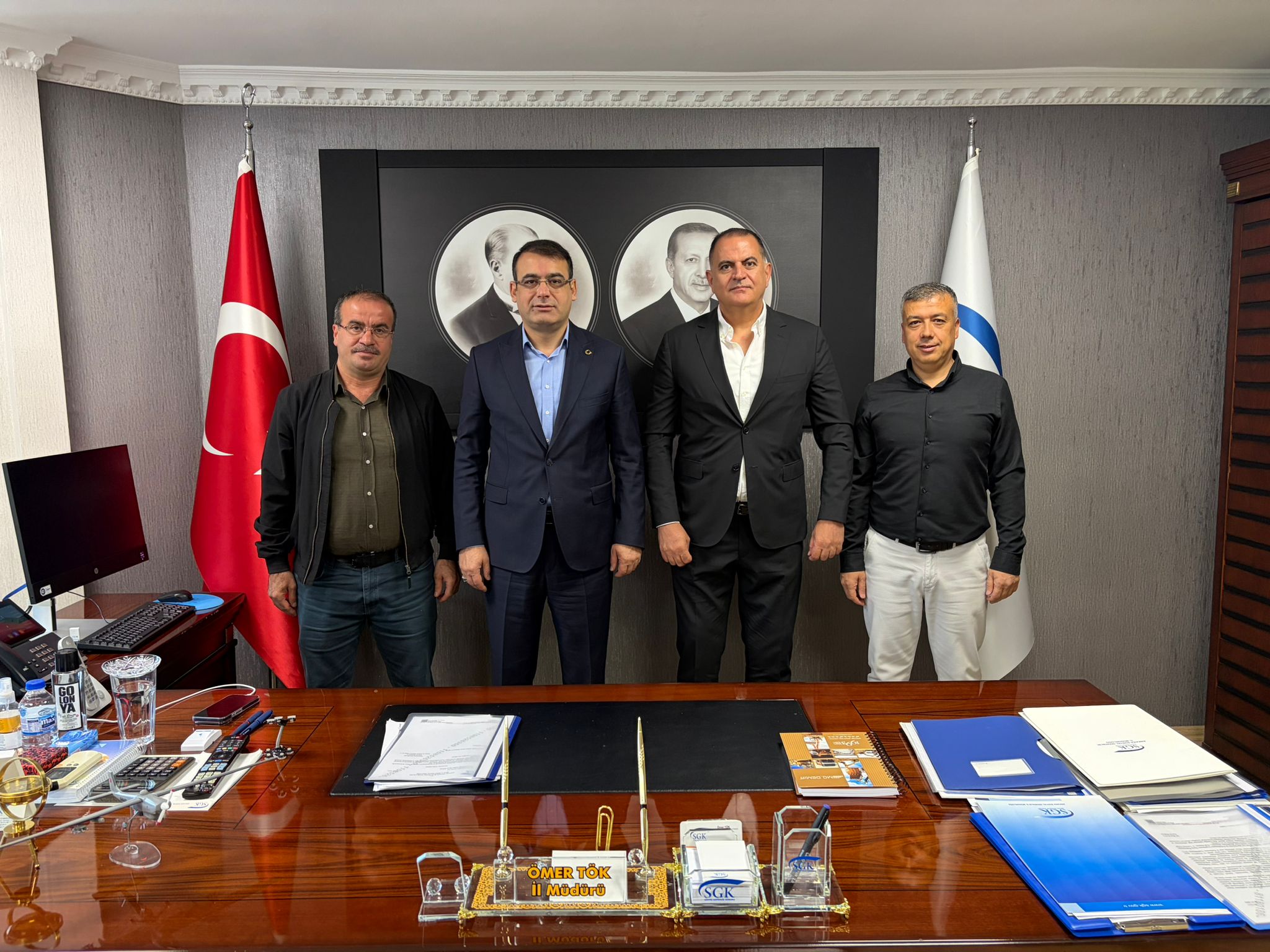 Ankara SGK İl Müdürü Ömer Tök’ü Ziyaret
