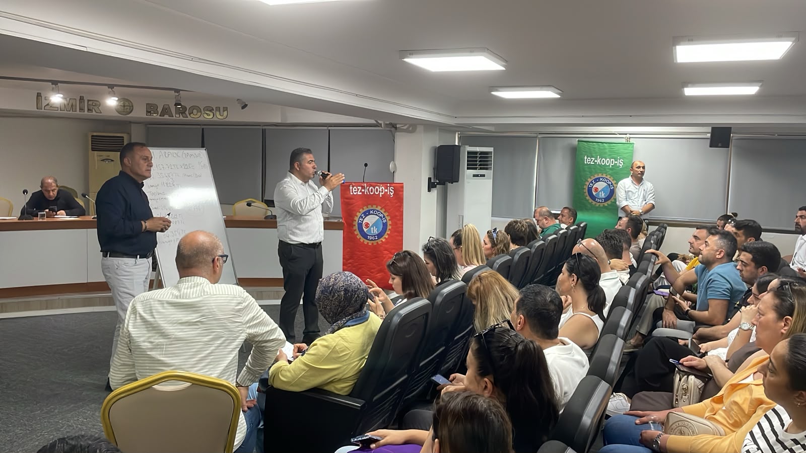 İzmir 1 No.lu Şube Migros İşyeri Temsilci Bilgilendirme Toplantısı