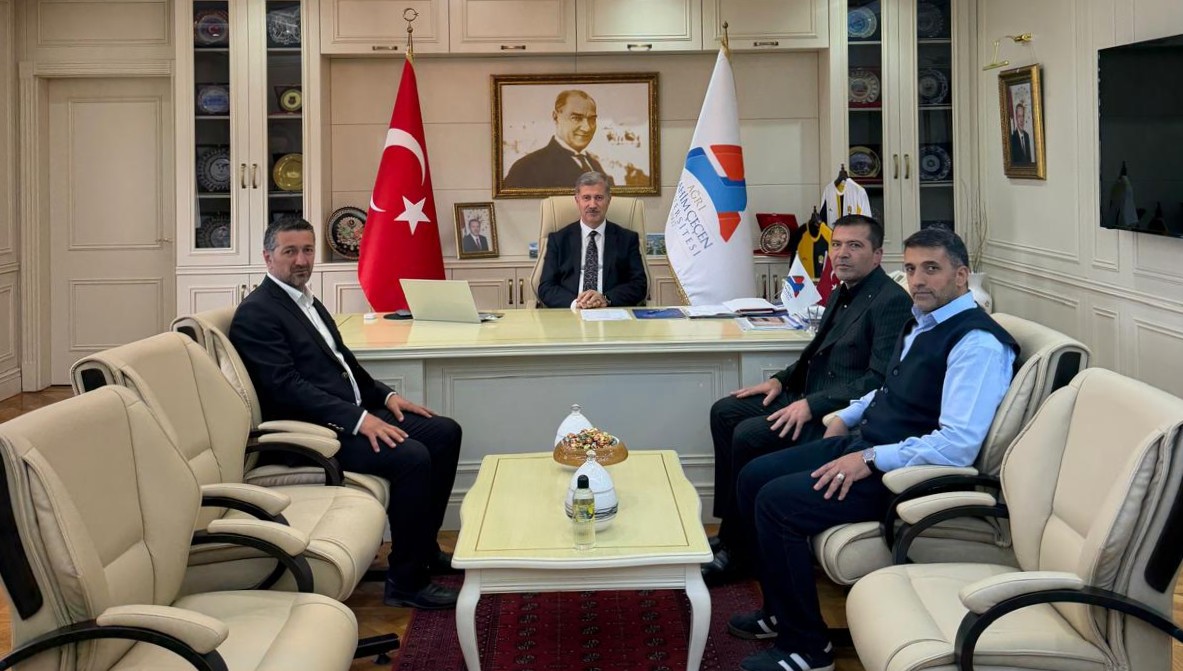 Ağrı İbrahim Çeçen Üniversitesi Rektörülüğünü Ziyaret