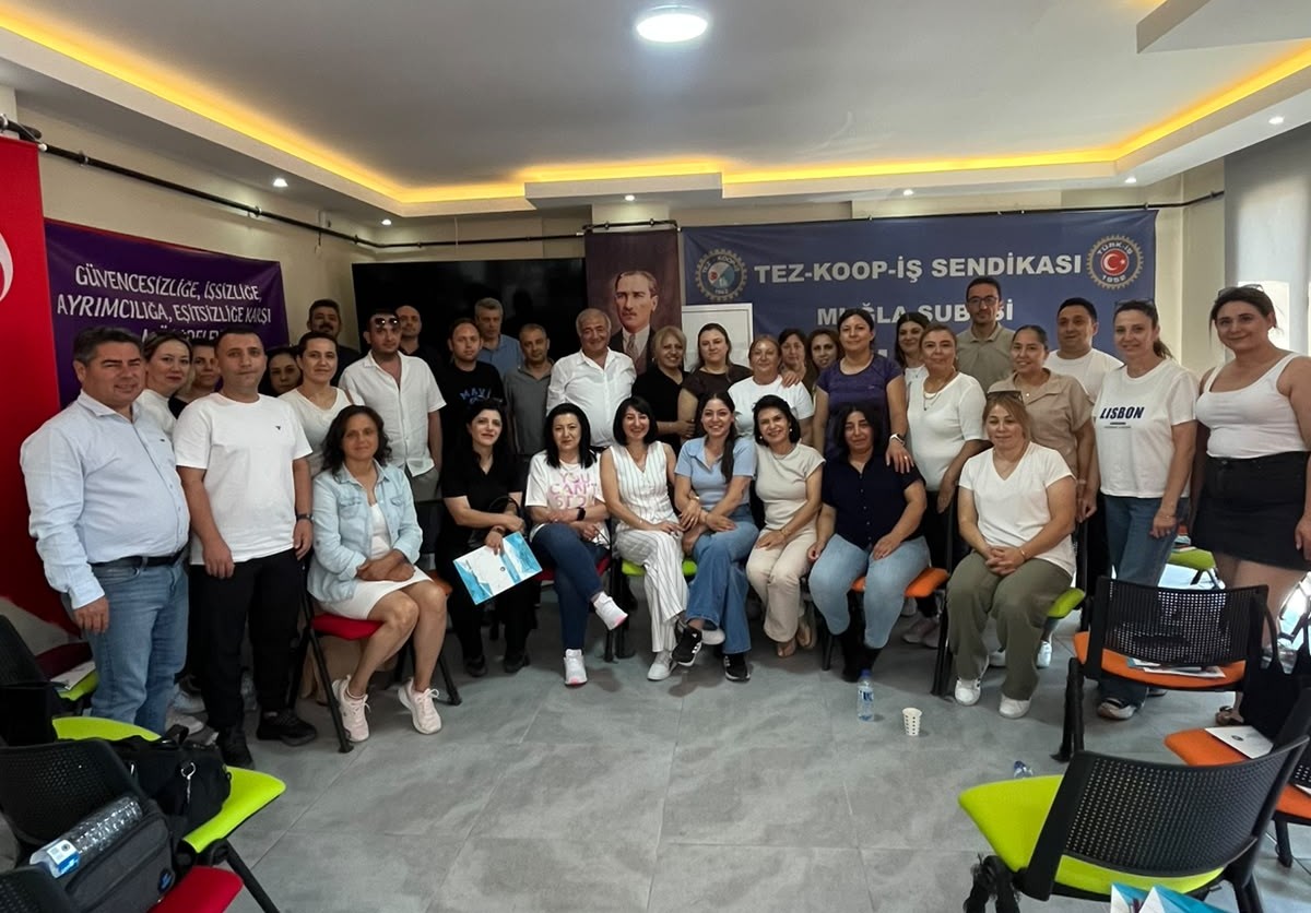 Muğla Şubesine Bağlı İşyerlerinde Çalışan İşyeri Temsilcilerine Yönelik Bilgilendirme Toplantısı