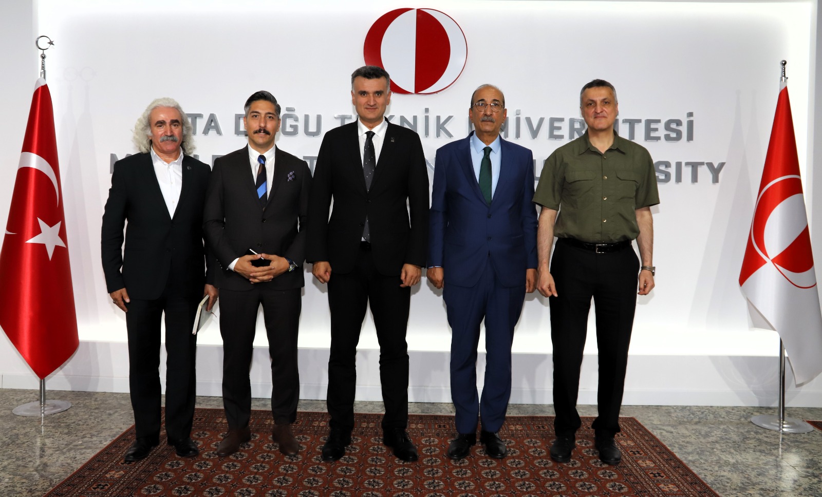 Orta Doğu Teknik Üniversitesi (ODTÜ) Rektörü Prof. Dr. Ahmet Yozgatlıgil’e Ziyaret