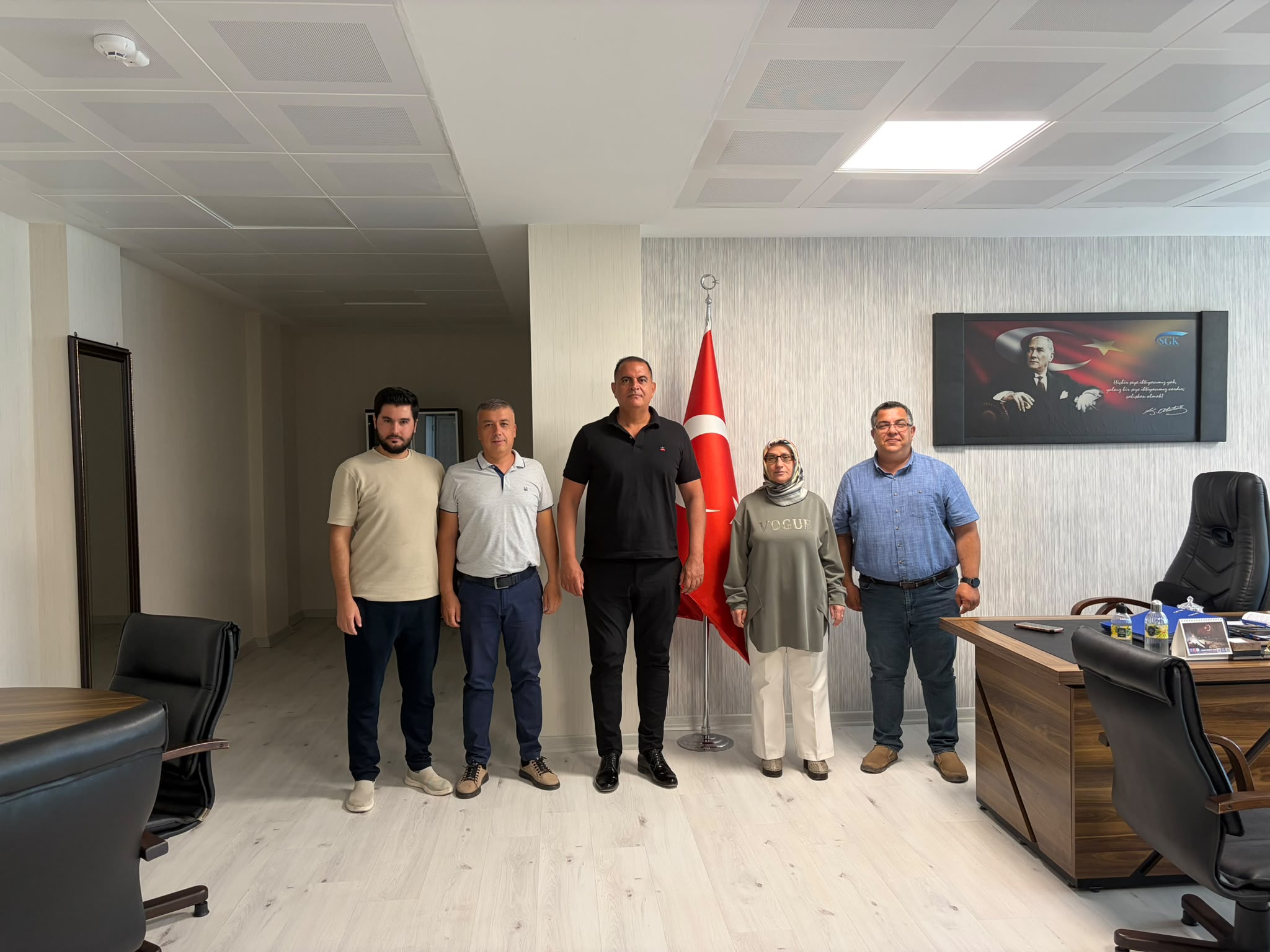 Sincan SGM Merkez Müdürü Hatice Adsay’ı Ziyaret