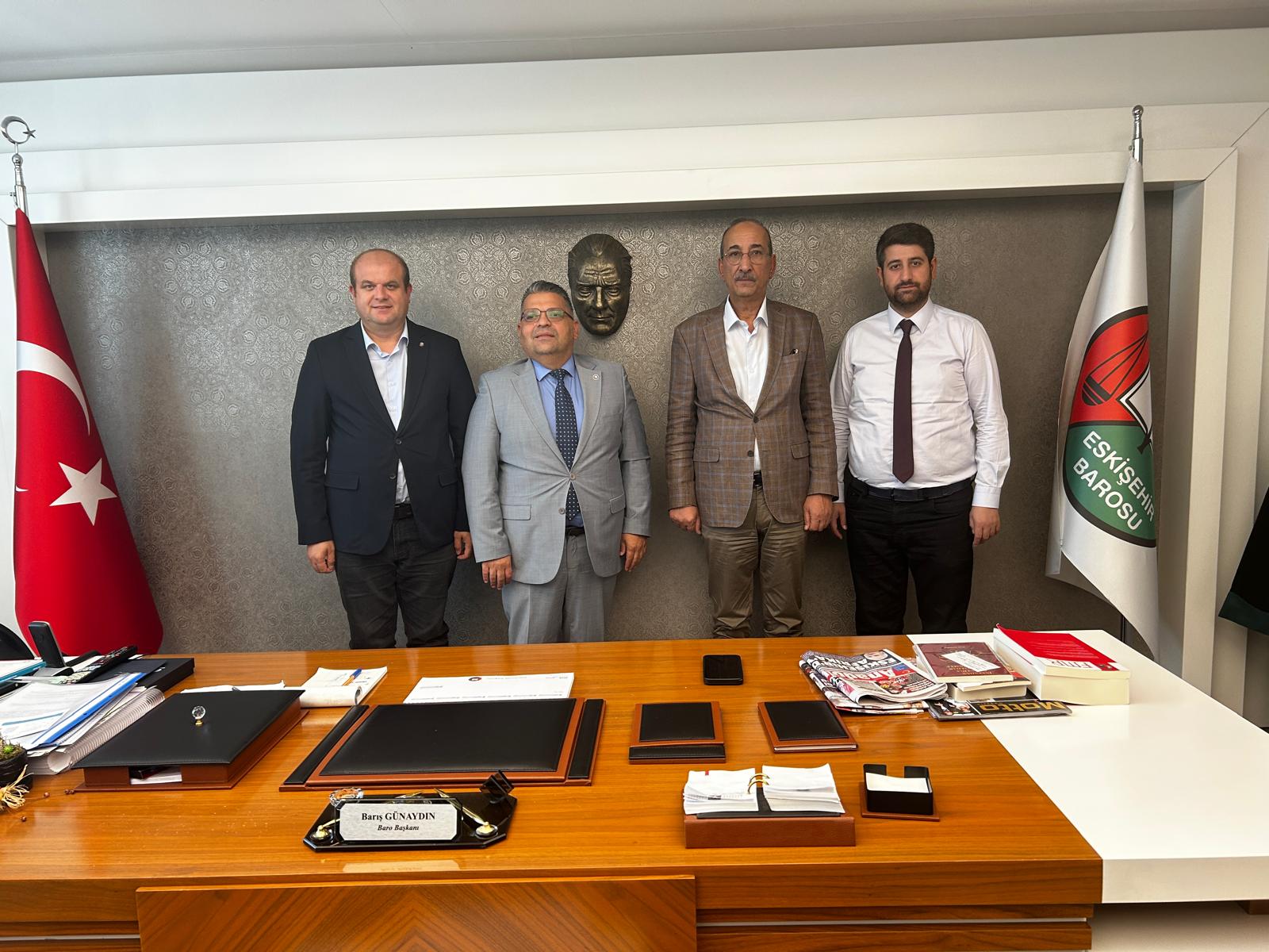 Eskişehir Baro Başkanı Av. Barış Günaydın’ı Ziyaret