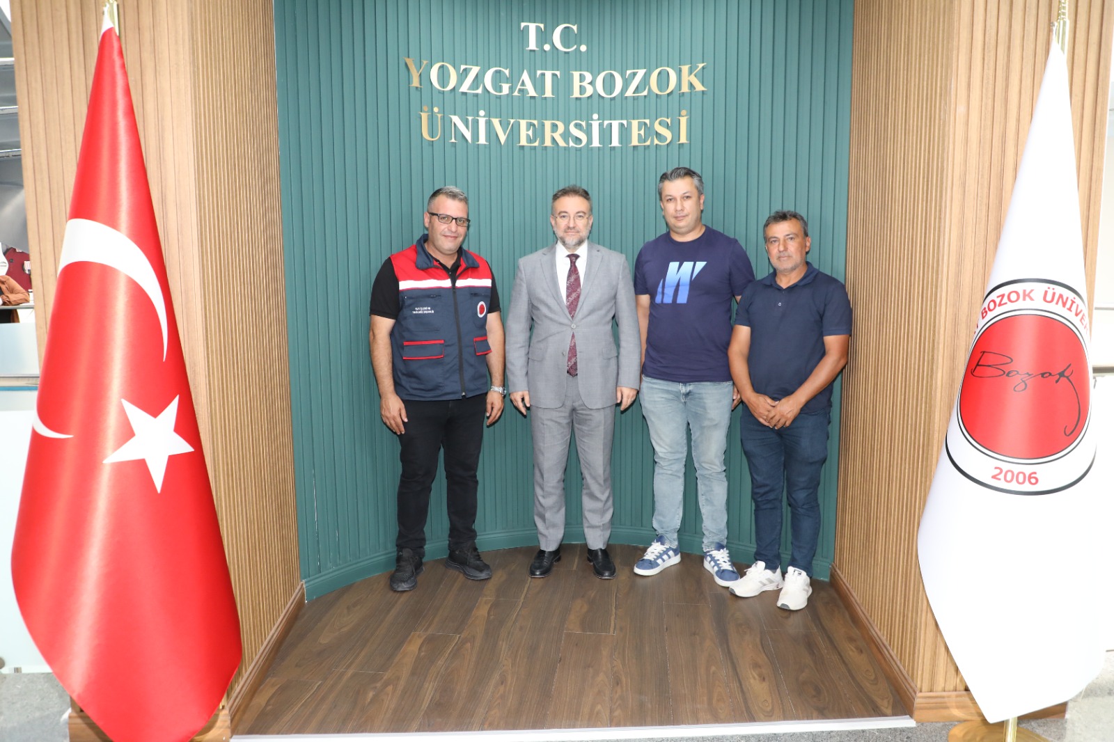 Yozgat Bozok Üniversitesi Rektörü Prof. Dr. Evren Yaşar’ı Ziyaret