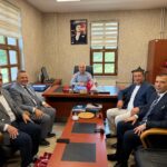 Ağrı İbrahim Çeçen Üniversitesi İdari ve Mali İşler Daire Başkanı Engin Akagündüz’ü Ziyaret