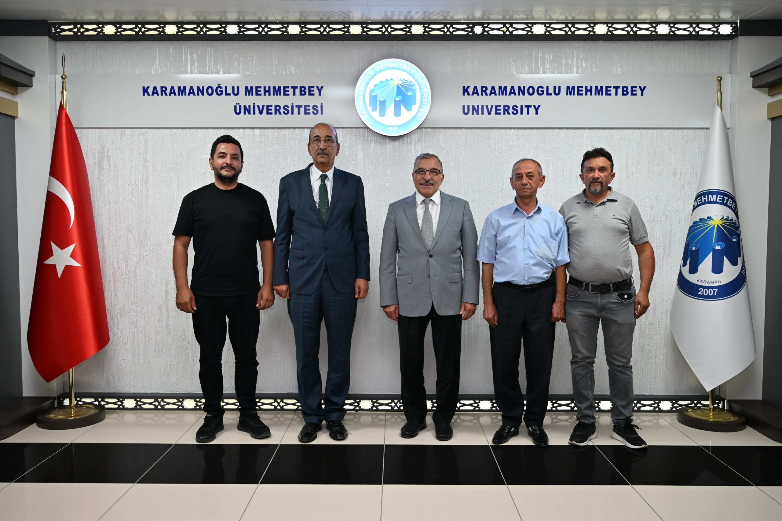 Karamanoğlu Mehmetbey Üniversitesi Rektörü Prof. Dr. Mehmet Gavgalı’yı Ziyaret