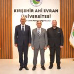Kırşehir Ahi Evran Üniversitesi Rektörü Prof. Dr. Mustafa Kasım Karahocagil’i Ziyaret