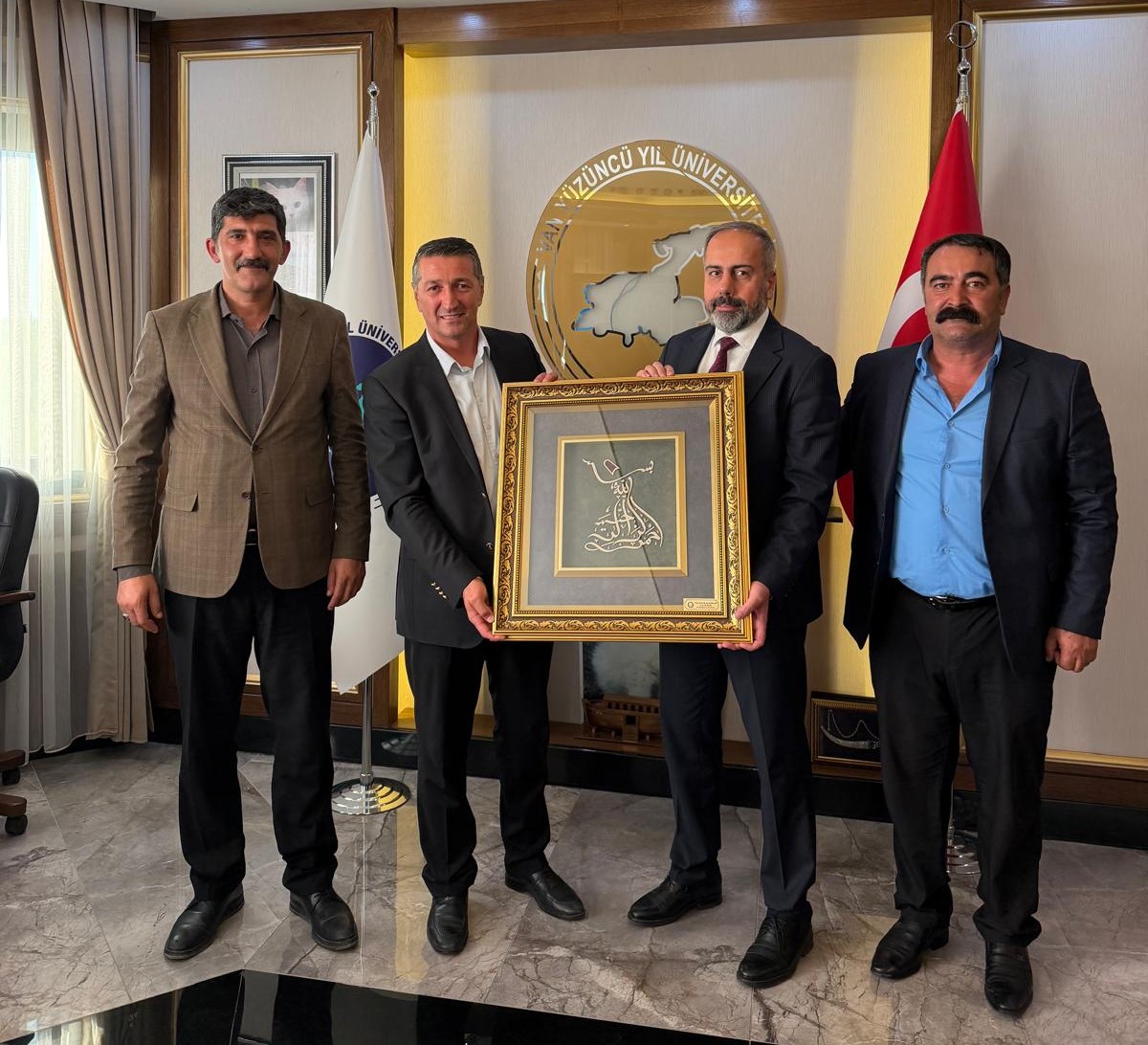 Van Yüzüncü Yıl Üniversitesi Rektörü Prof. Dr. Hamdullah Şevli’ye Ziyaret