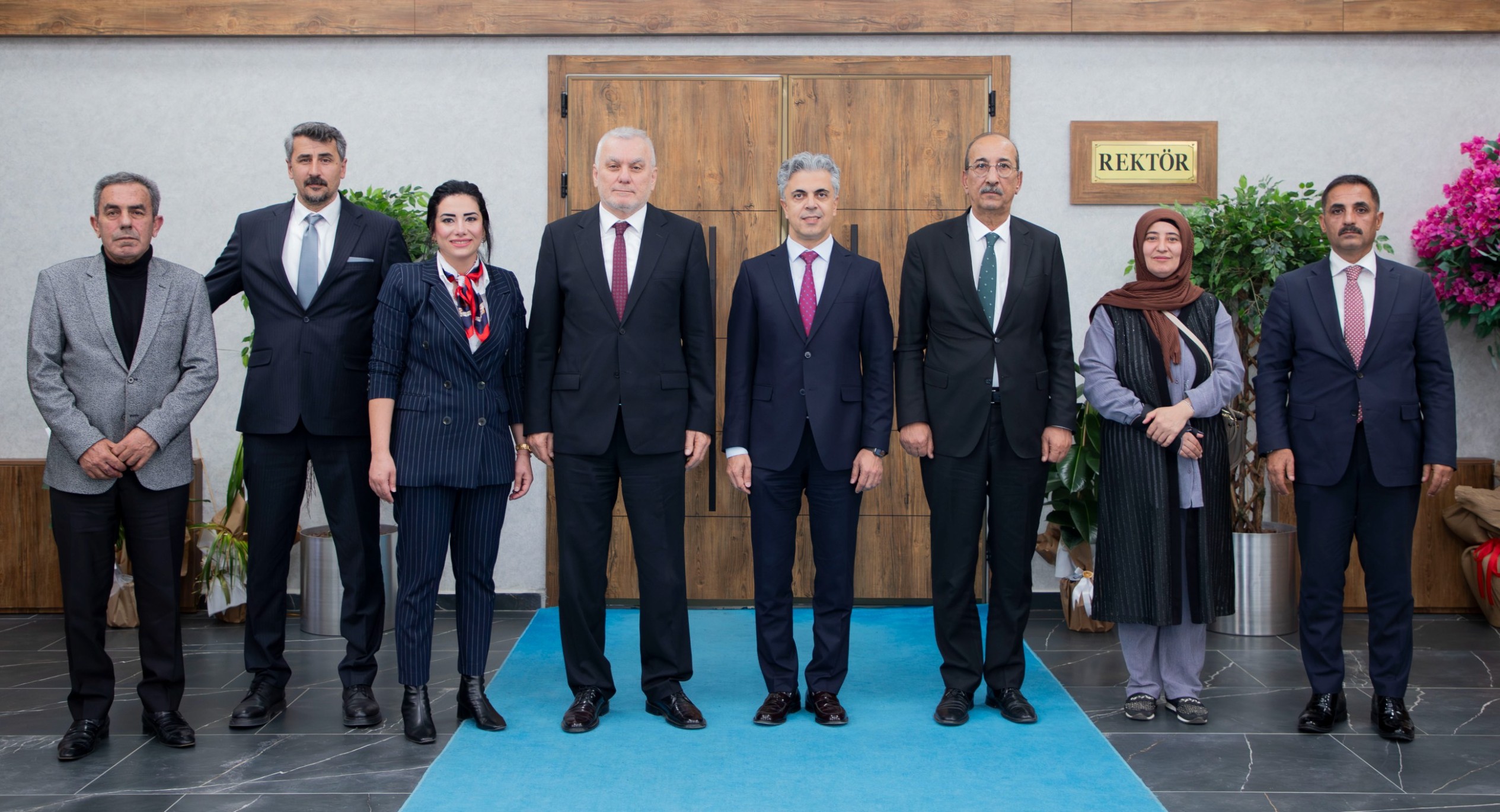Erzincan Binali Yıldırım Üniversitesi Rektörü Prof. Dr. Ufuk Kuyrukluyıldız’ı Ziyaret